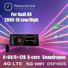 Магнітола Resonance Audi A4 2009-16 High 12.3" 4/64GB 006488 фото