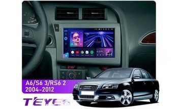 Штатна магнітола Teyes CC3L 4+32 Gb Audi A6 C6 2004-2011 S6 3 2006-2011 RS6 2 2007-2012 9" (L3) 42498 фото