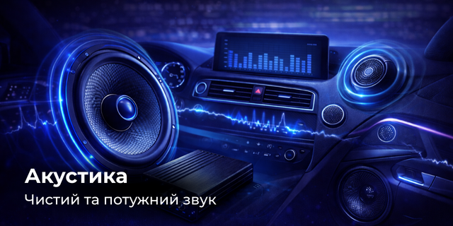 Головна сторінка. Послуги. Акустика