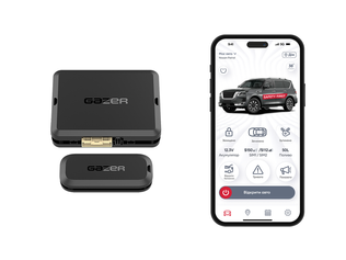 Автосигналізація Gazer S5 Cross (4G LTE + GPS + BT + Реле) GazerS5Cross фото