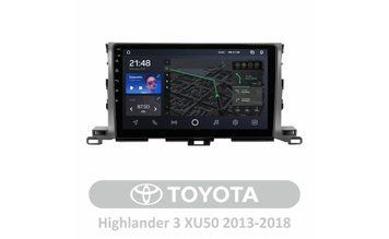 Штатна магнітола AMS T1010 3+32 Gb Toyota Highlander 3 XU50 2013-2018 (A) 10" 24875 фото