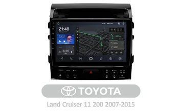 Штатна магнітола AMS T910 3+32 Gb Toyota Land Cruiser 11 200 2007-2015 с кнопками (B) 10" 24457 фото