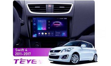 Штатна магнітола Teyes CC3 6+128 Gb з коловим оглядом 360&deg; Suzuki Swift 4 2011-2017 9" 2k 32575 фото