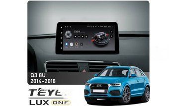 Штатна магнітола Teyes LUX ONE 6+128 Gb Audi Q3 8U (A) 2014-2018 12.3" 37366 фото