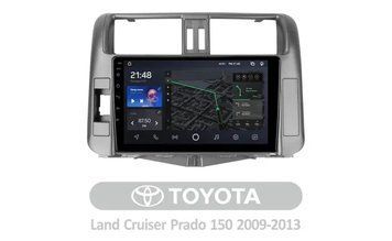 Штатна магнітола AMS T1010 3+32 Gb Toyota Land Cruiser Prado 150 2009-2013 10" (C) 28658 фото