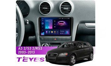 Штатна магнітола Teyes CC3 4+32 Gb Audi A3 2 8P 2003-2013 S3 2 2006-2012 RS3 1 2011-2012 9" 2k 36147 фото