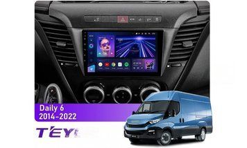Штатна магнітола Teyes CC3 4+64 Gb Iveco Daily 6 2014-2022 9" 43454 фото