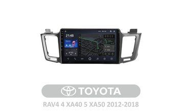 Штатна магнітола AMS T1010 6+128 Gb Toyota RAV4 4 XA40 5 XA50 2012-2018 (B) 10" 24916 фото